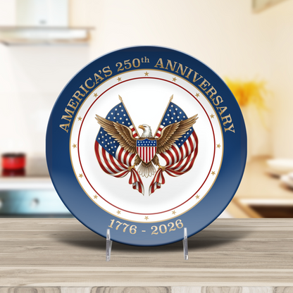 America's 250th Anniversary 1776-2026 Plate