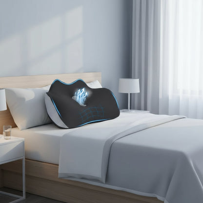 Lumbar Disc Herniation Pain Relief Pillow – Ergonomic Back Support Cushion