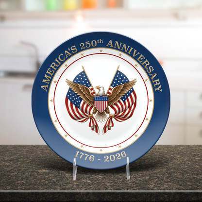 America's 250th Anniversary 1776-2026 Plate