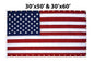 WallSafe™ Nylon Wall-Mounted American Flag | Reinforced Edge Grommets | Made in USA