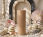 Ribbed Candle | Effortless Home Decor