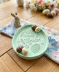 Floral Easter Egg Tray – Handcrafted Jesmonite