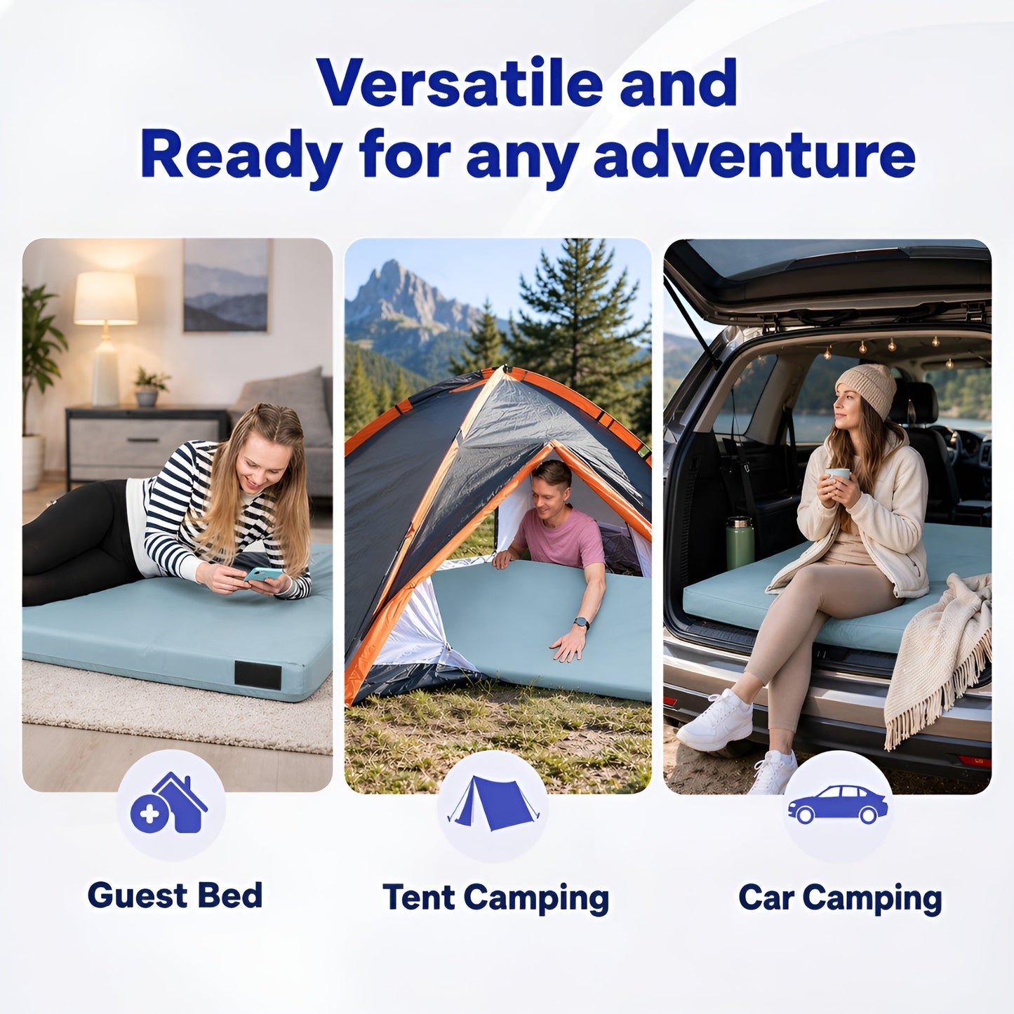 Matrix Air-Cell Memory Foam Camping Mattress