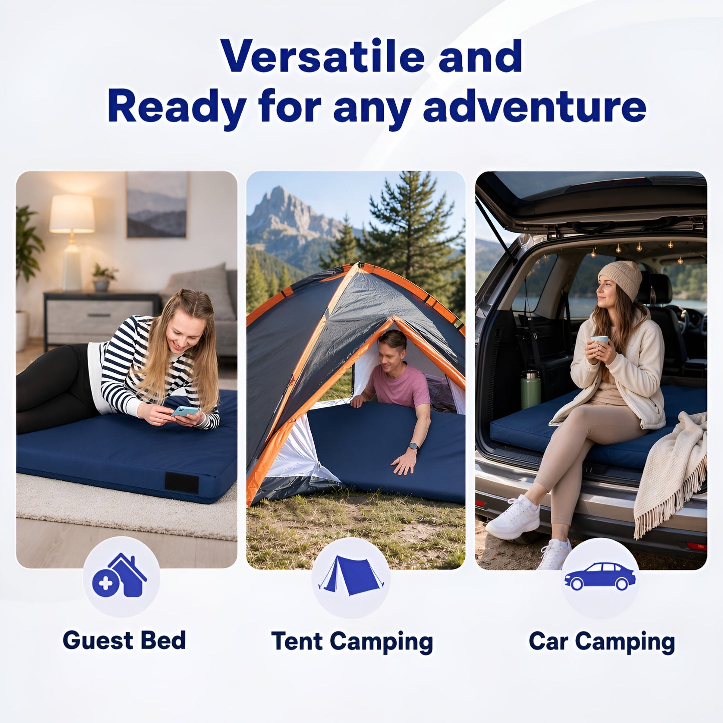 Matrix Air-Cell Memory Foam Camping Mattress