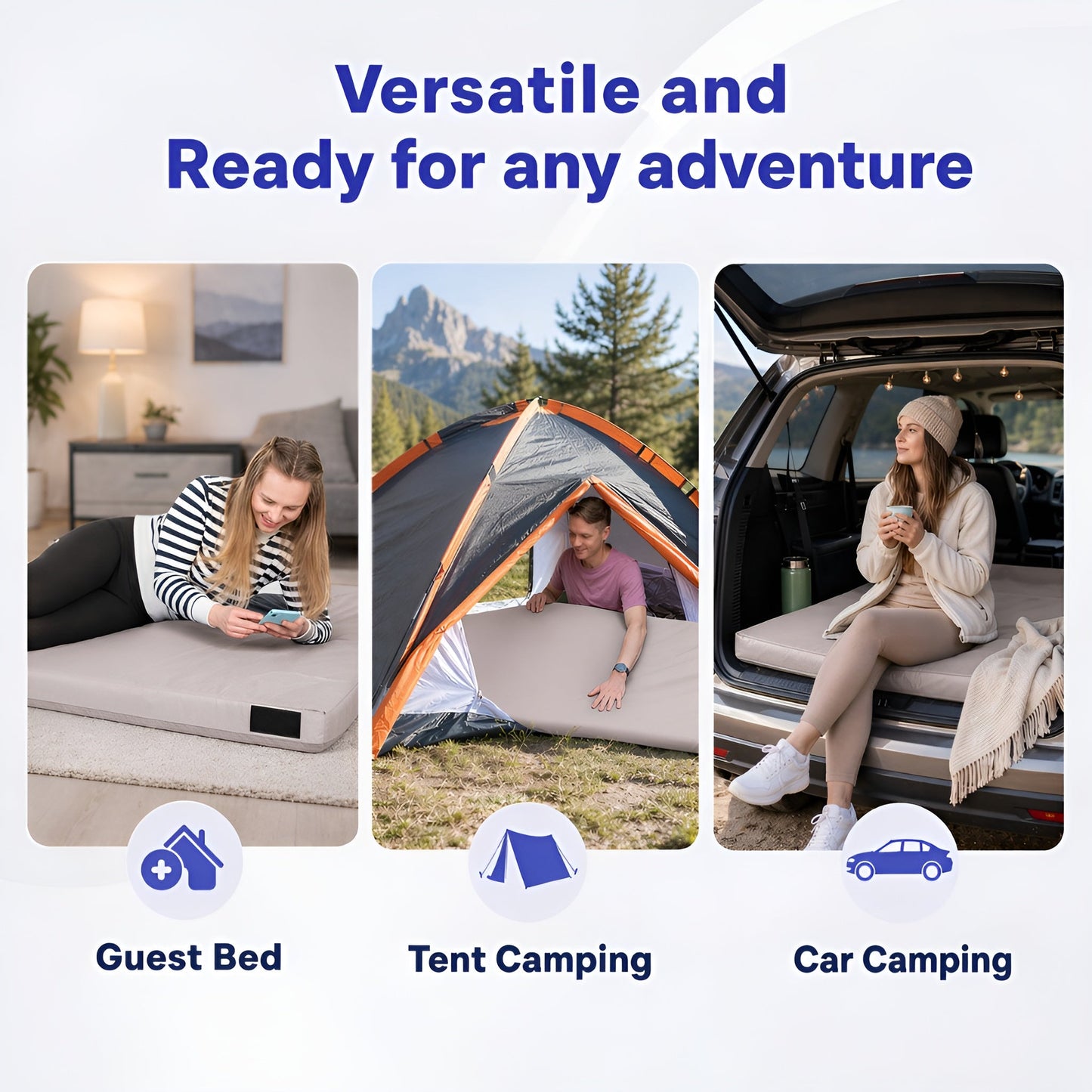 Matrix Air-Cell Memory Foam Camping Mattress