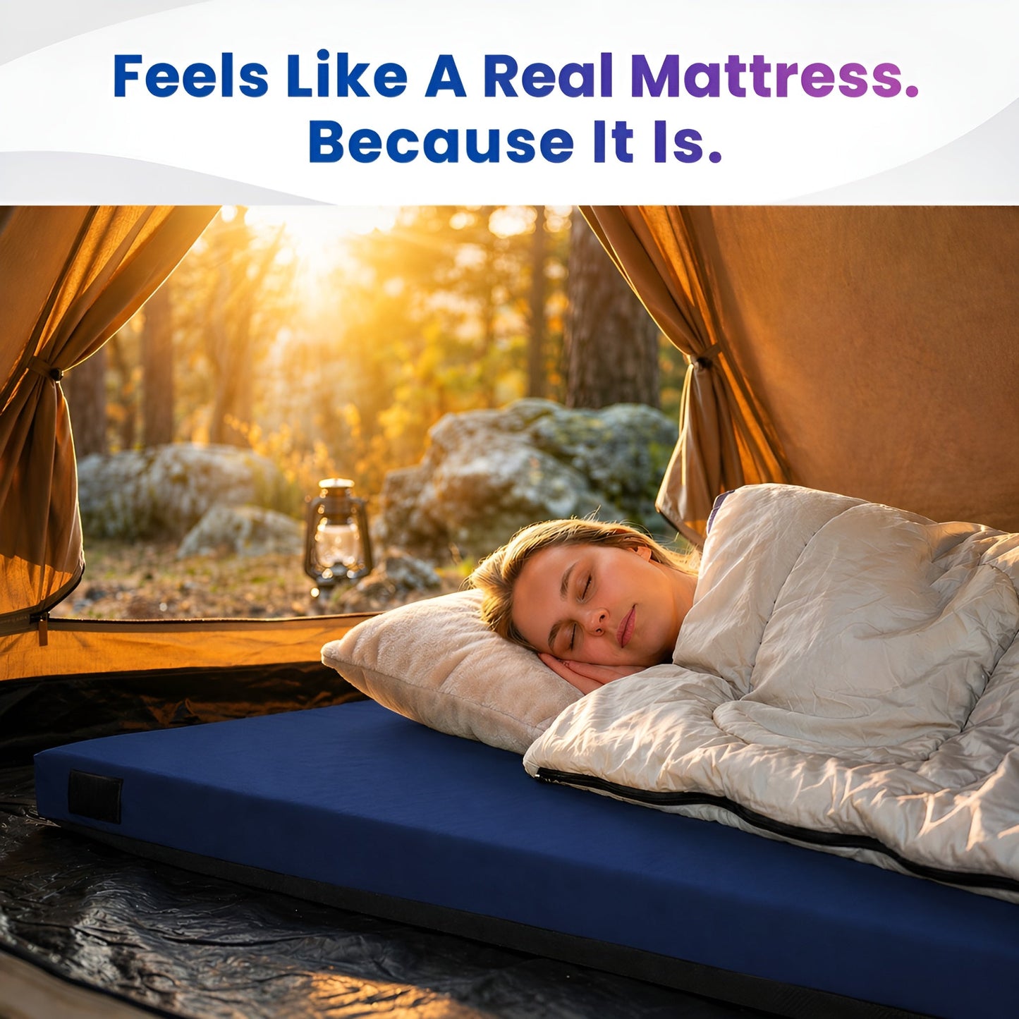 Matrix Air-Cell Memory Foam Camping Mattress