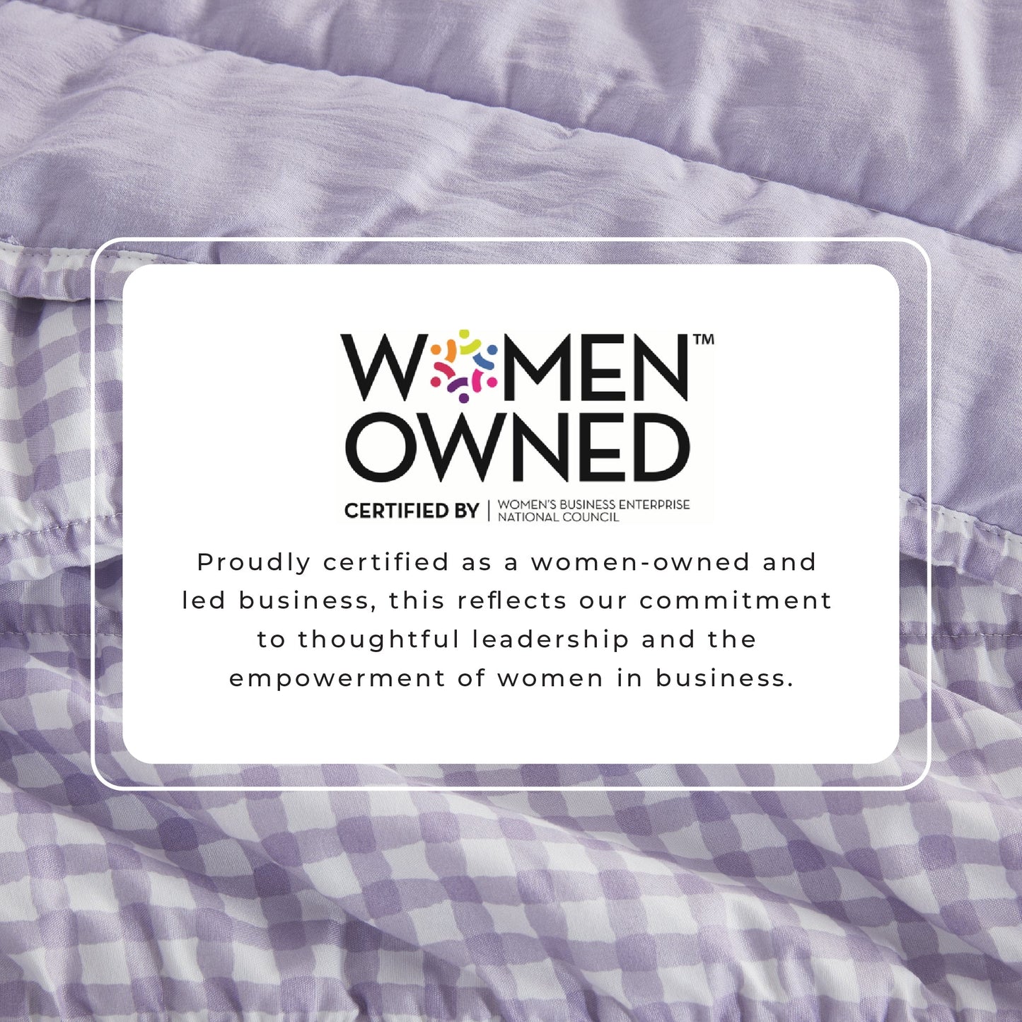 Gingham Printed Quilt Set - Gingham Collection