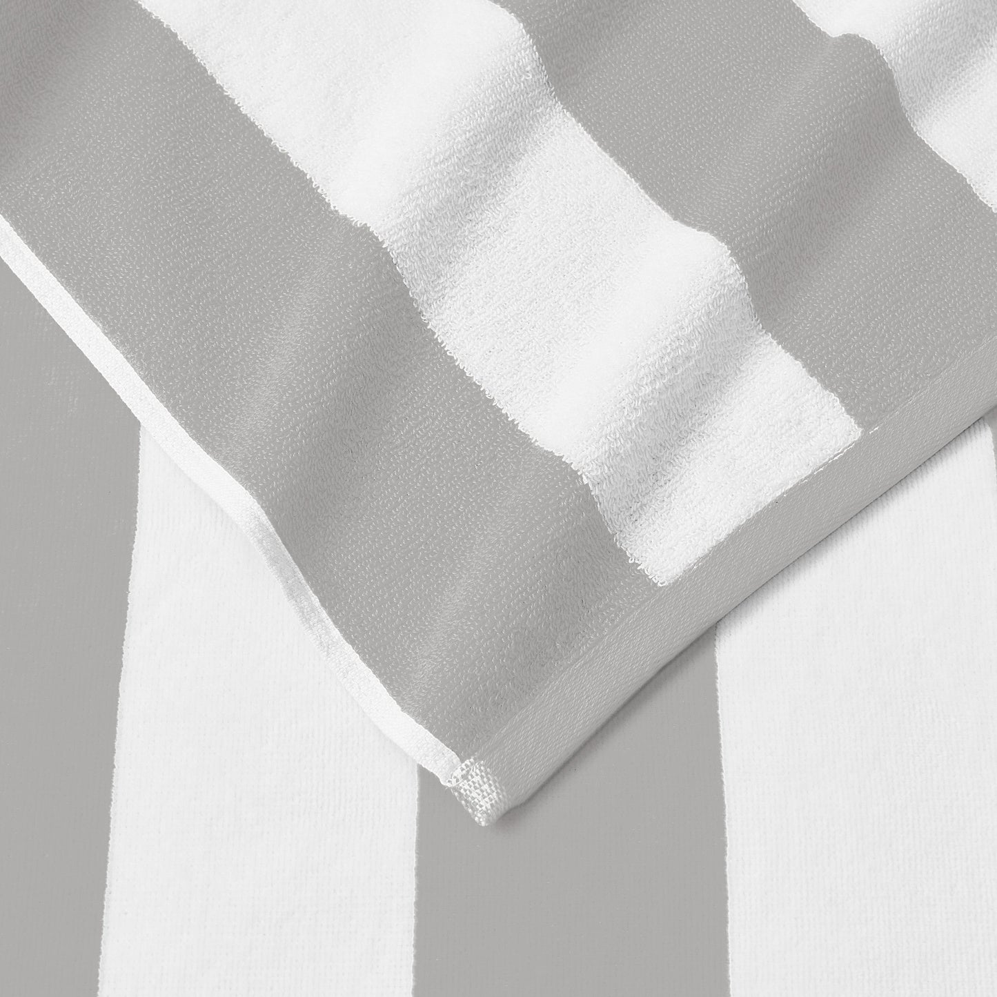 Cotton Velour Cabana Stripe Beach Towel - Novia Collection