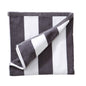 Cotton Velour Cabana Stripe Beach Towel - Novia Collection