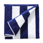 Cotton Velour Cabana Stripe Beach Towel - Novia Collection