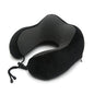 U Shaped Memory Foam Neck Pillows Soft Travel Pillow Massage Neck Pillow Sleeping Airplane Pillow Cervical Healthcare Bedding Outdoor Neck Support Pillow Headrest Travel Folding Slow Rebound Journey Trip Cushion Memory Foam Travel Pillow Neck Pillow