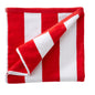 Cotton Velour Cabana Stripe Beach Towel - Novia Collection