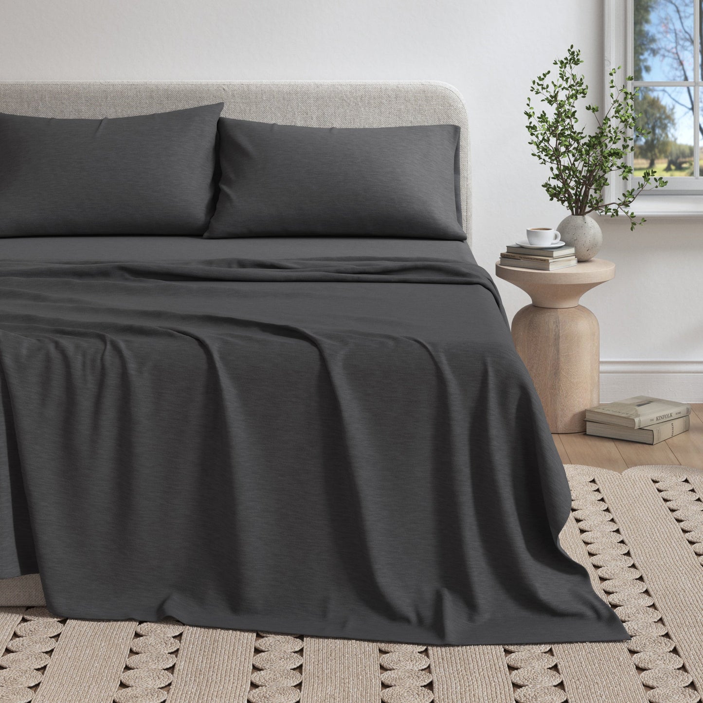 100% Organic Cotton Jersey Knit Sheets